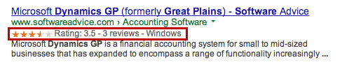 Microsoft Dynamics Search Engine Results